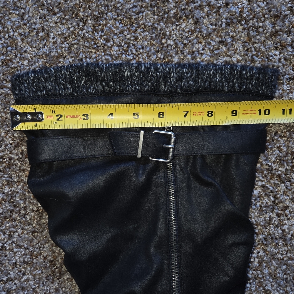 NWT Torrid Buckle Sweater Knee Boot Size-8WW - Picture 16 of 16